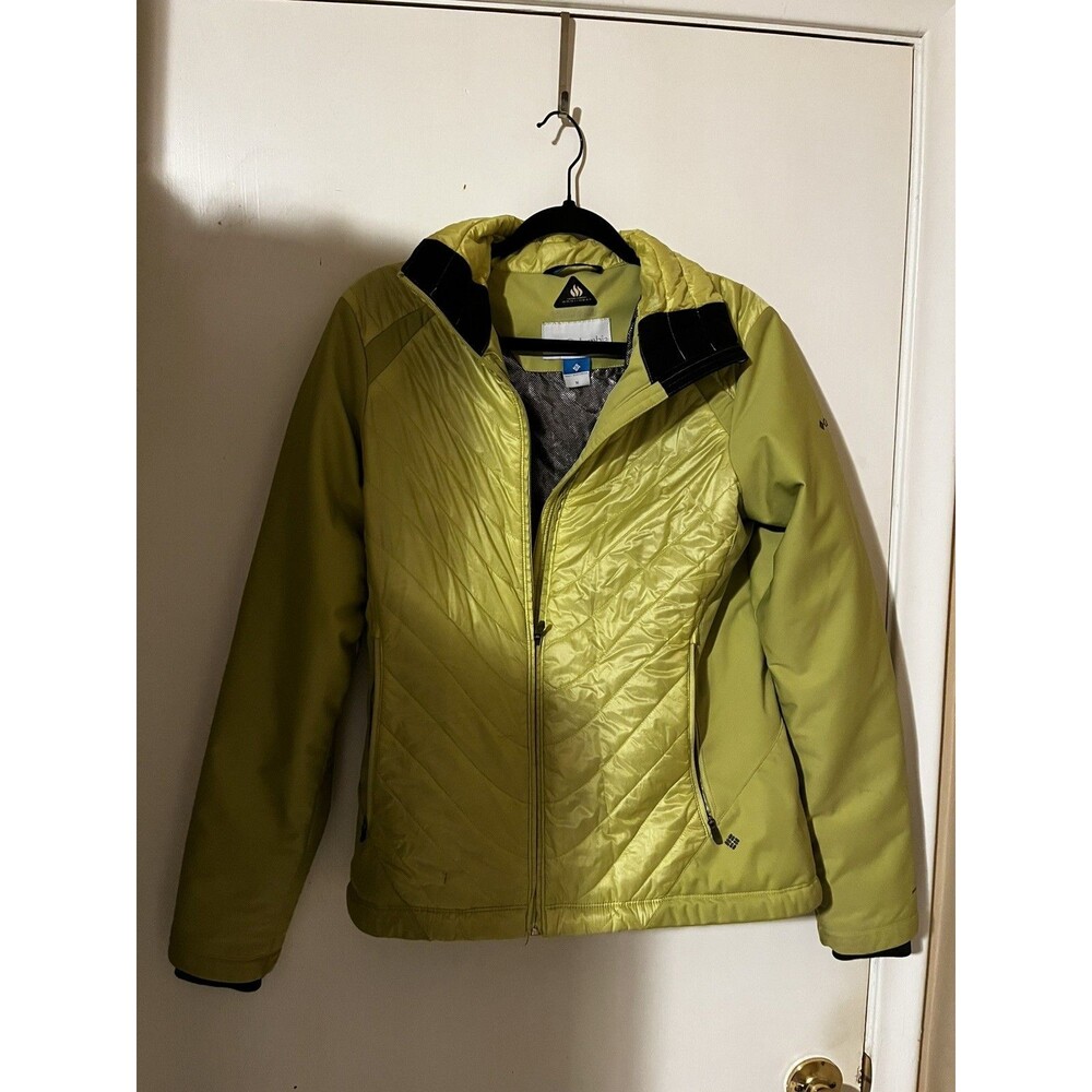 Columbia Women's Omni-Heat Quilted Puffer Jacket - Lime Green